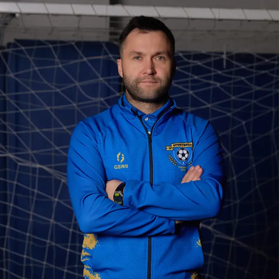 Dmytro Pronevych youth soccer coach
